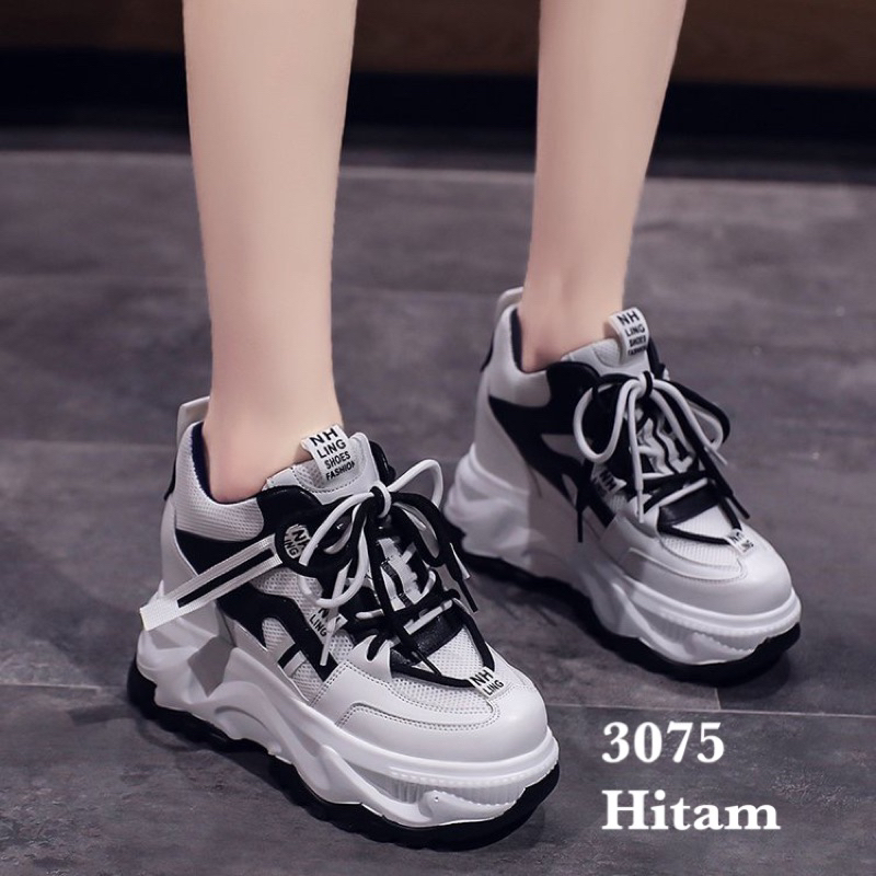 SEPATU WEDGES WANITA   FASHION KOREA 3075