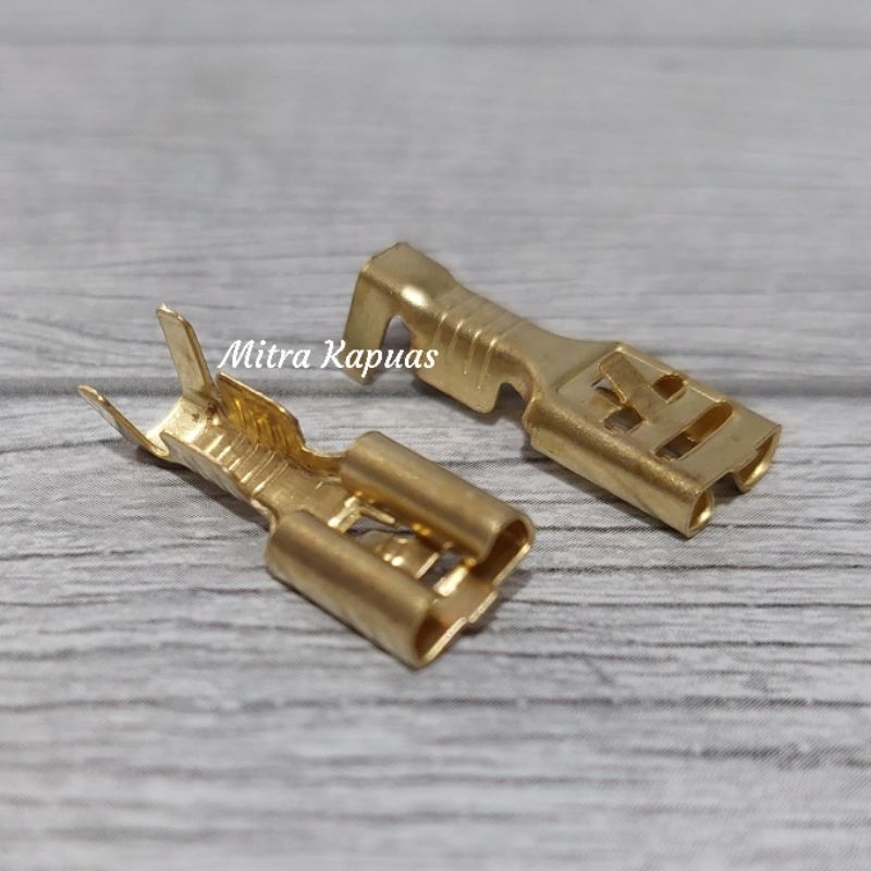 SKUN KONEKTOR GEPENG FEMALE / TERMINAL SKUN GEPENG