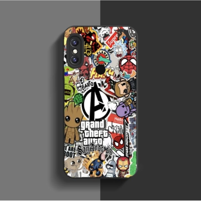 AX Softcase Procamera Casing silikon karet Xiaomi Redmi Note 5 Pro Redmi Note 6 Pro Redmi Note 7 Aes