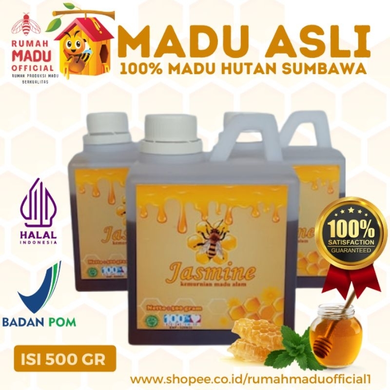 

MADU ASLI HUTAN SUMBAWA 100% BOTOL 500 Gr | MADU MULTIFLORA | RUMAH MADU OFFICIAL