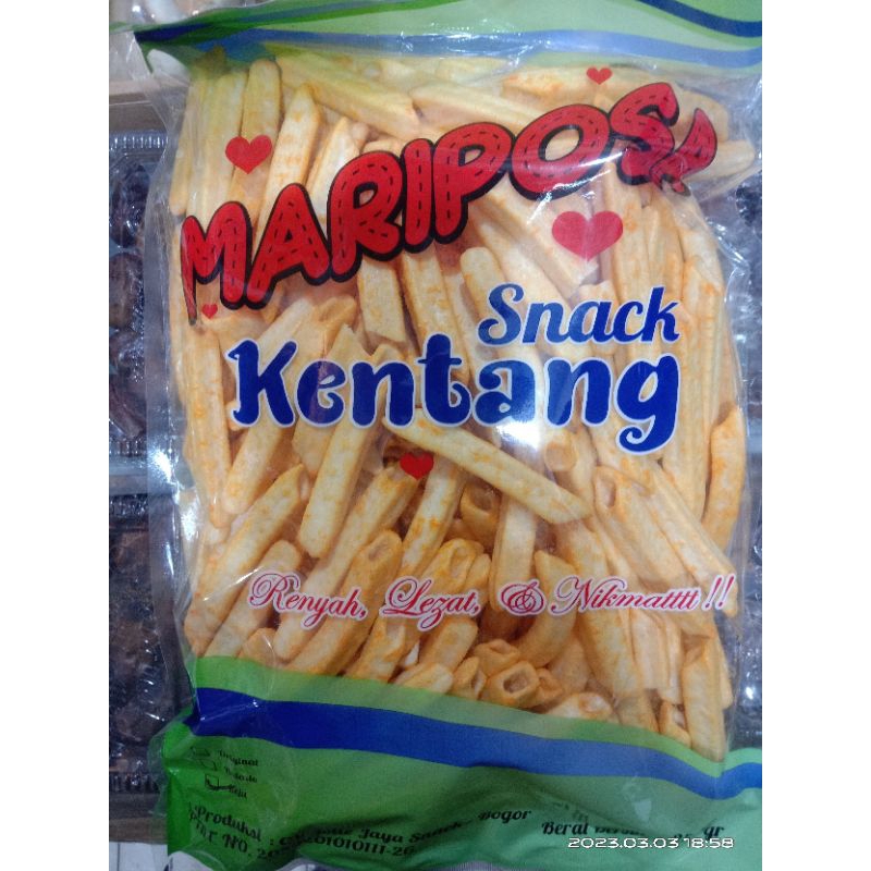 

Mariposa snack kentang 250gr