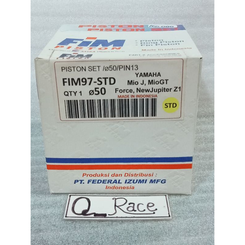 Piston kit FIM Mio J GT mioGT std os 50 pin 13 izumi fim97