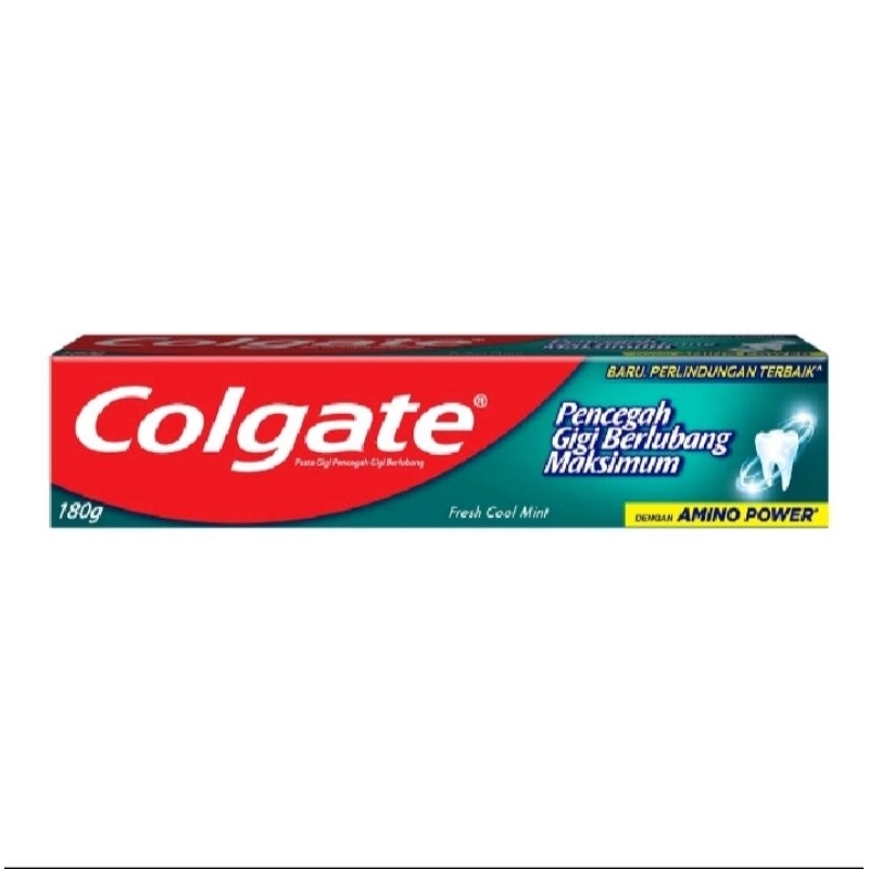 Colgate Maximum Cavity Protection Fresh Cool Mint Toothpaste 180g - Pasta Gigi