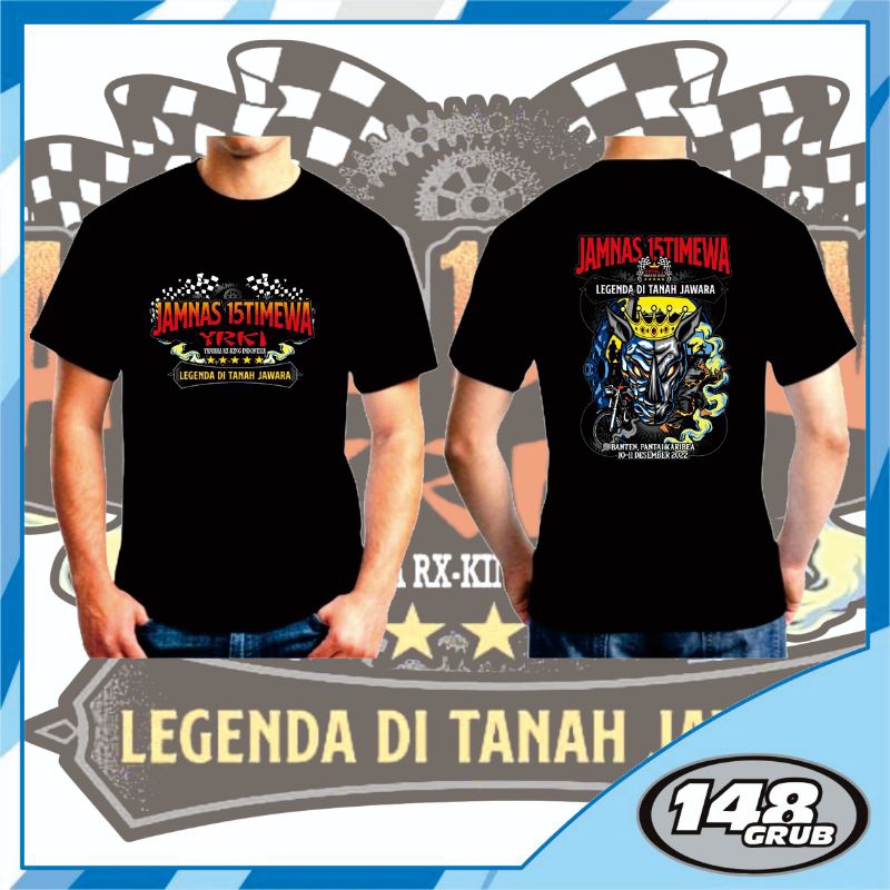 kaos jamnas yrki banten / JAMNAS 15TIMEWA YRKI BANTEN / topi jamnas king banten