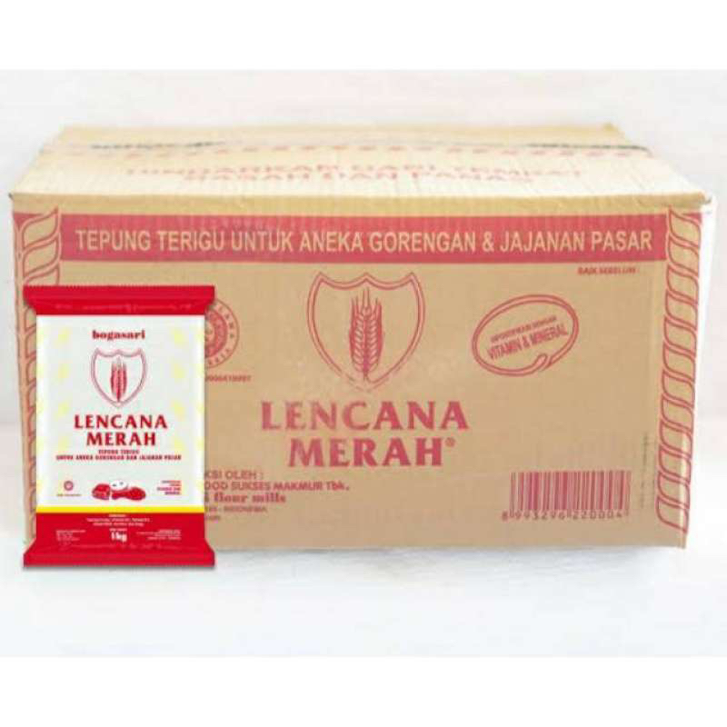 

Terigu Lencana Merah 1kg