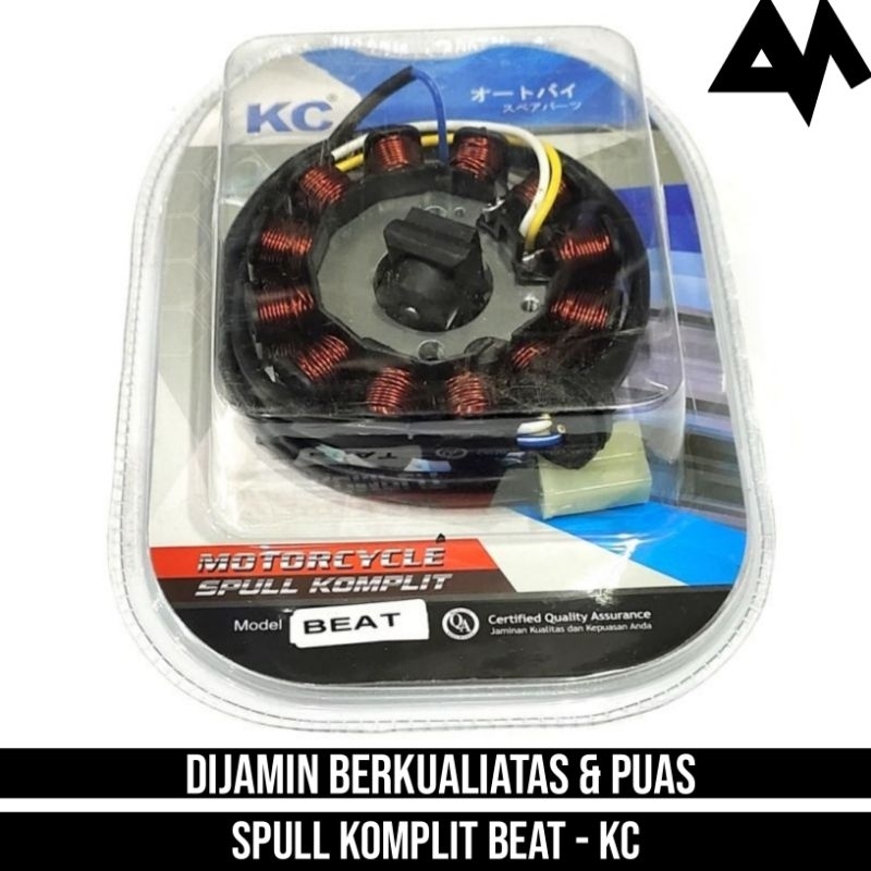 Spull Komplit Beat Scoopy Spacy Vario 110 Karbu Injeksi Ori Original Kc