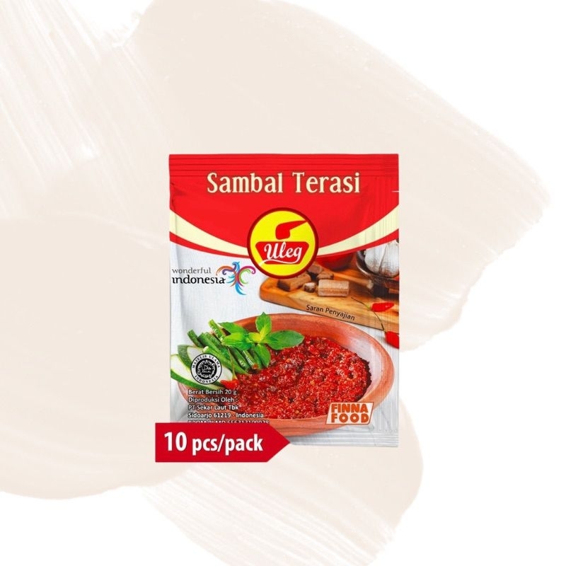 

Finna Sambal Terasi Uleg Sachet 20gr ( 1 pack )