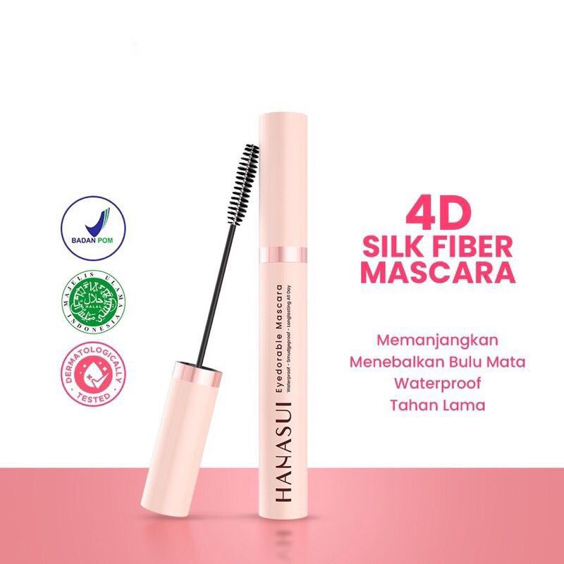 Hanasui Eyedorable Mascara || Maskara Waterproof