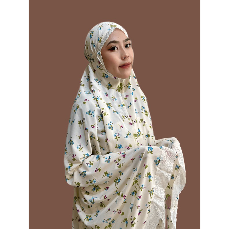 MUKENA PREMIUM SILK DAN KATUN SILKY 2in1