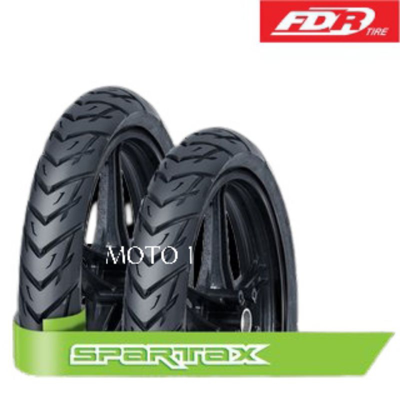 [SEPASANG] BAN FDR SPARTAX MATIC RING 14  TUBELESS -  PILIH VARIAN - DOT 2023