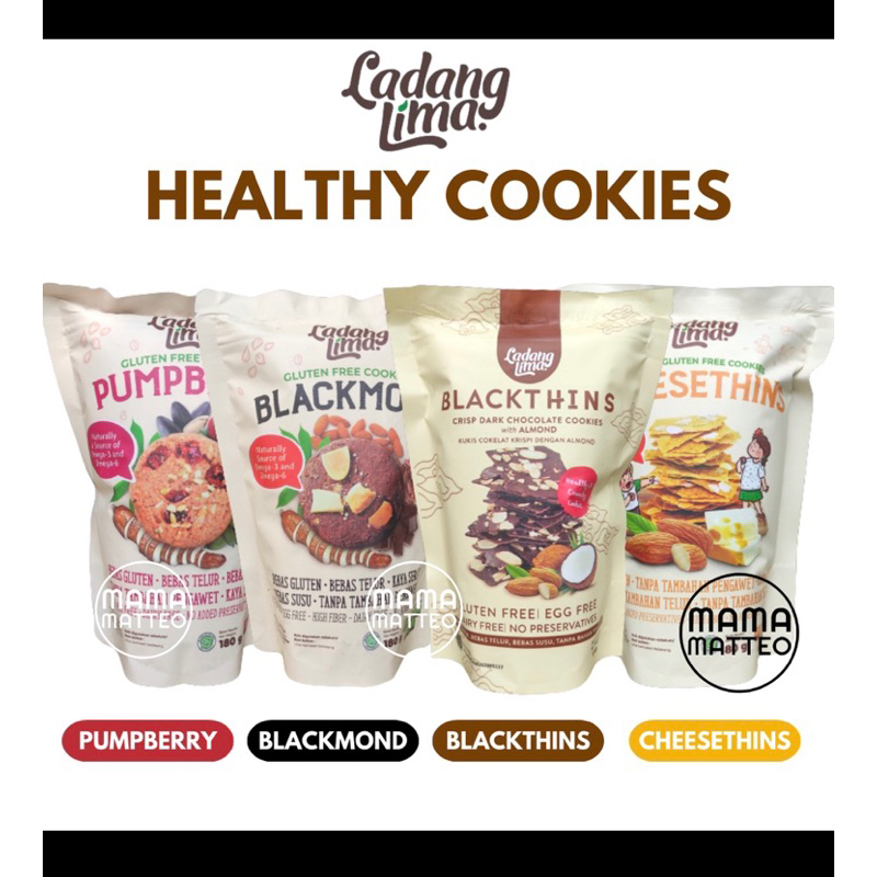 

Ladang lima crunchy gluten free cookies