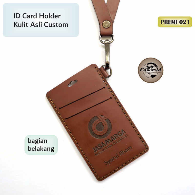 

Edworld - Nametag Kulit - Premi 021 Custom