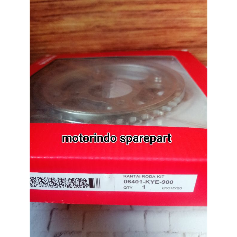 Gear set Megapro new verza ori AHM (KYE)Honda