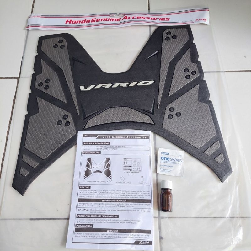 PROMO! Karpet Vario 125 150 2018 - 2023 original honda ahm (kemasan lengkap)