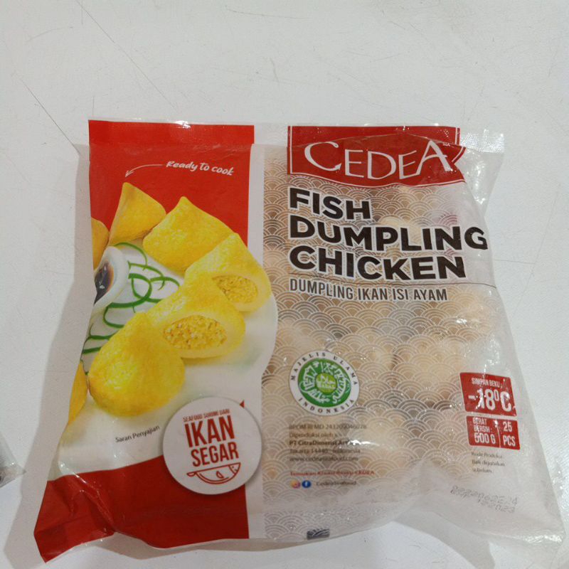 

Cedea Fish Dumpling Chicken 500 gr