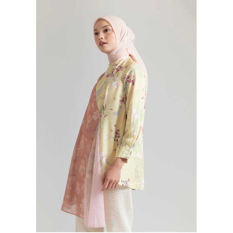 Sikara Tunic Lemon Peach - Ria Miranda