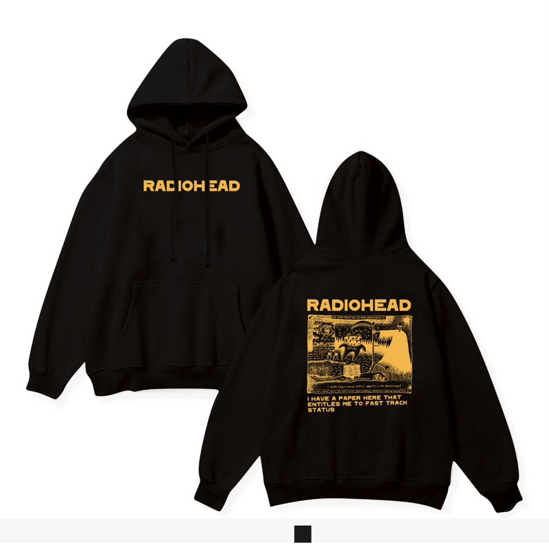RADIOHEAD - HOODIE DAN CREWNECK RADIOHEAD