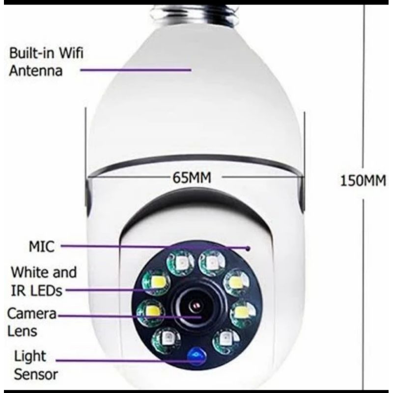 1080P HD Wireless kamera IP Mini Camera V380 For Android IOS