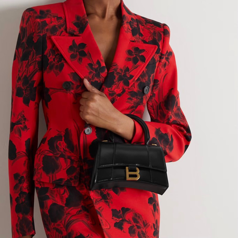 Original Balenciaga Hourglass XS Top Handle Bag Handbag