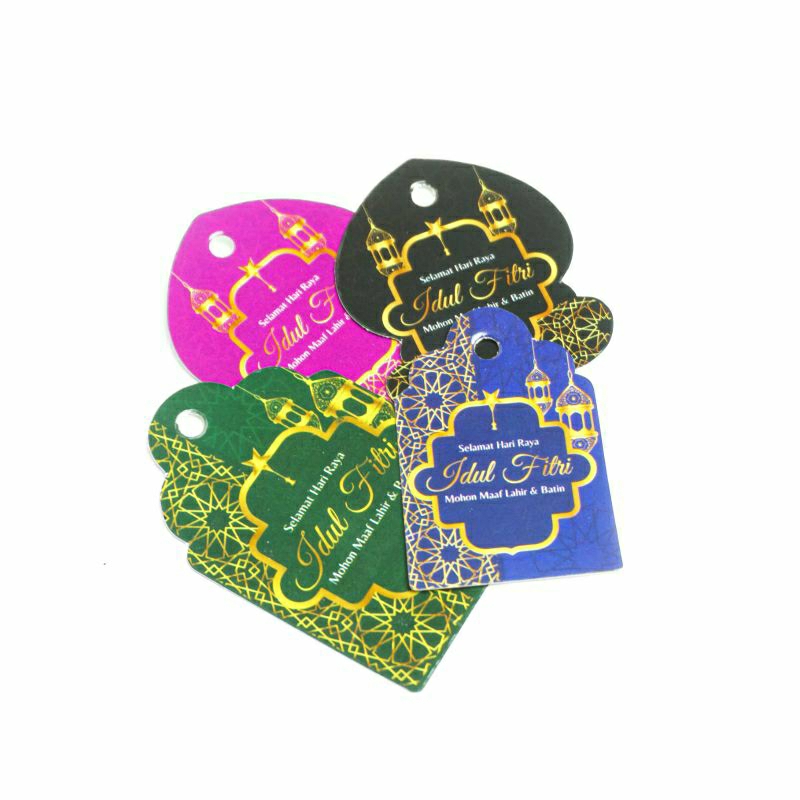 

HANGTAG Idul Fitri label/Hangtag/kuker/hampers)lebaran/idulfitri