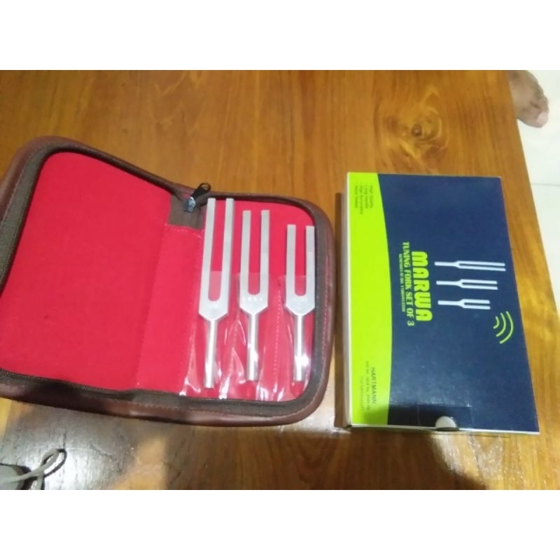 Garpu Tala Set 512 Hz 1024 Hz 2048 Hz / Garputala MARWA / Tuning Fork MARWA / Garputala Set MARWA