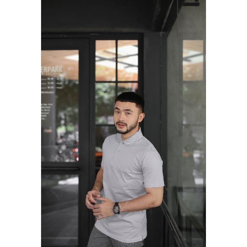 MANLY Kaos Kerah Premium Polo Shirt Pria