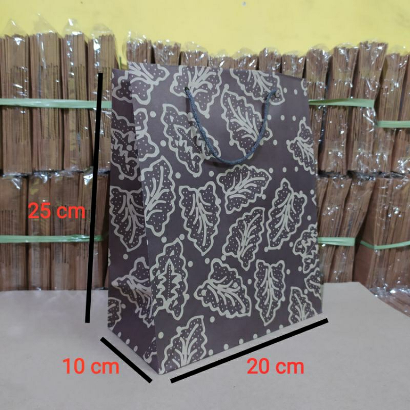 

Paperbag Motif R6 Ukuran P20 L10 T25