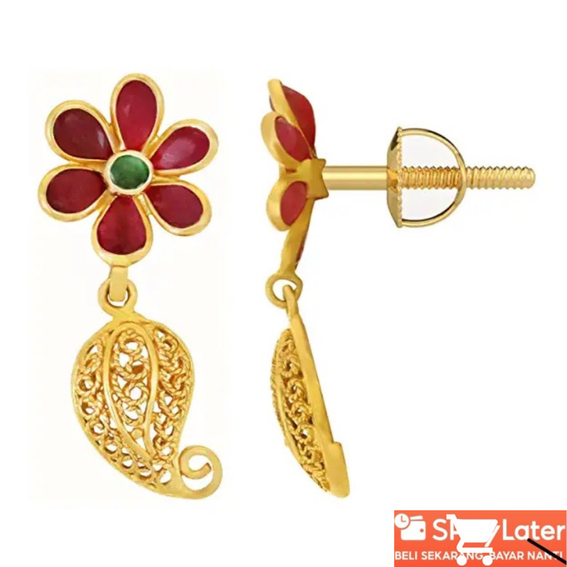 Anting Anak Stud Gaya India