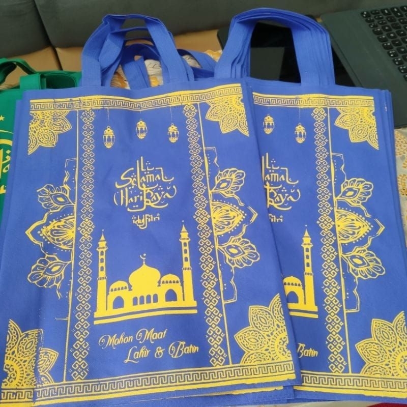 tas lebaran IDUL FITRI/GOODIE BAG/TAS PRESS LEBARAN 30X40