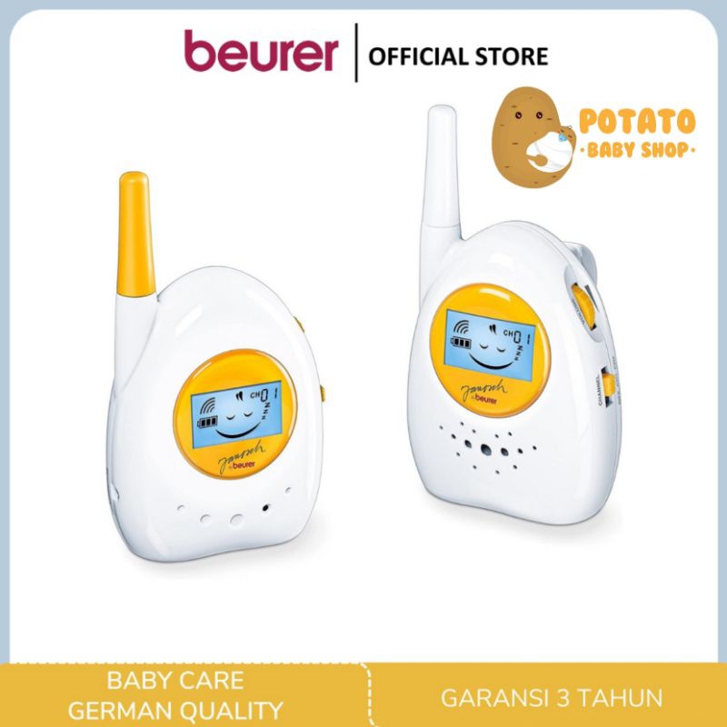 Beurer BY84 Analogue Baby Monitor - Walkie Talkie Bayi