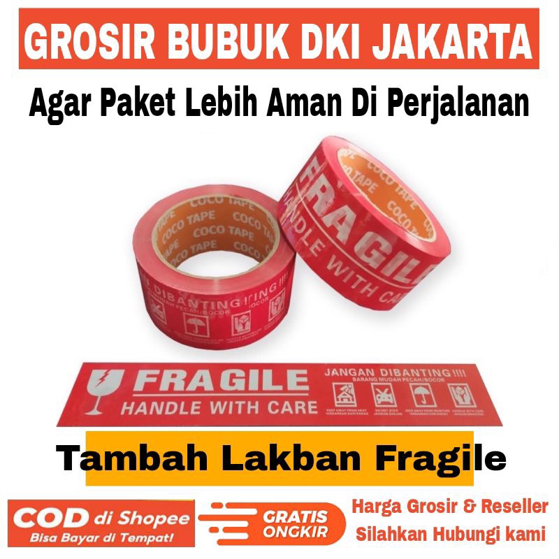 

Tambah Biaya Lakban Fragile Agar Paket Tidak dibanting