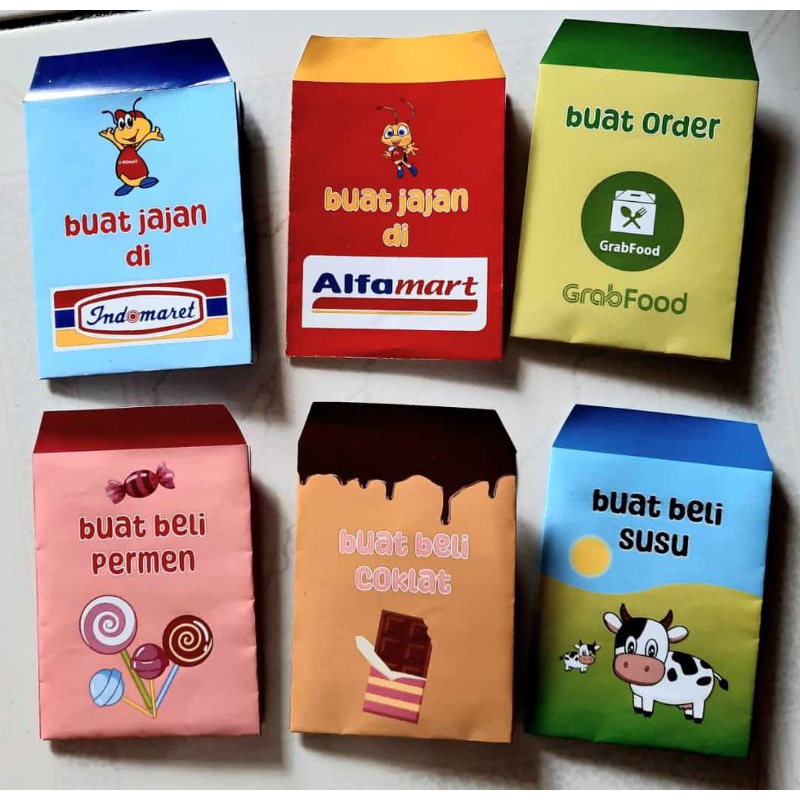 

Amplop Lebaran Gambar Baru Unik Bebas Custom 1pack isi 10 uk 9x7