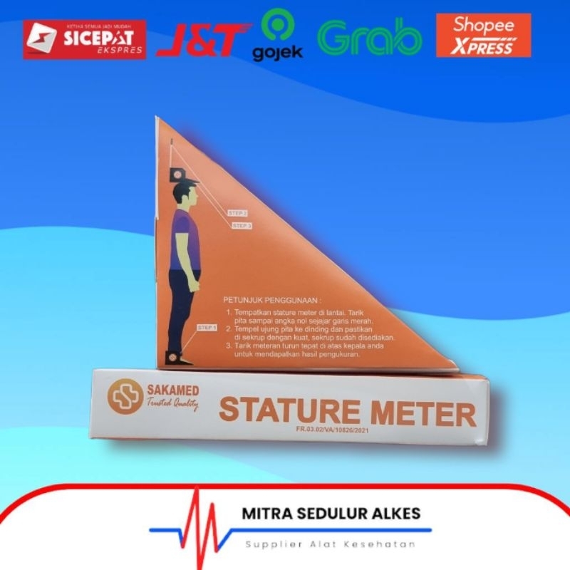Stature Meter Tinggi Badan Sakamed Statur