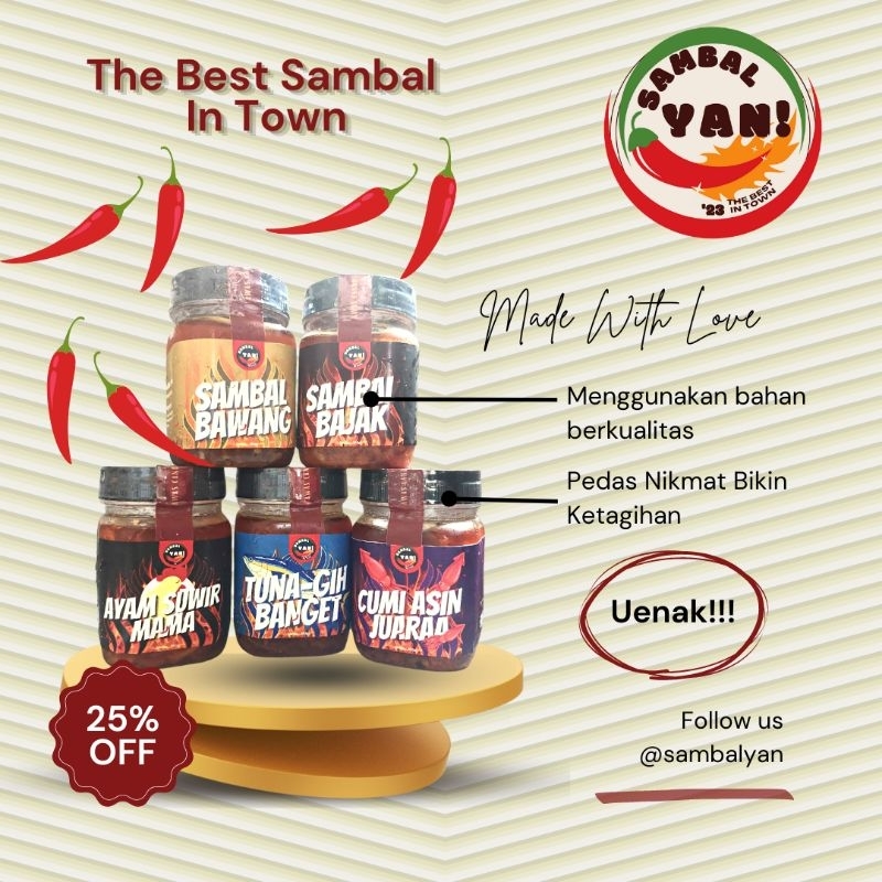 

Ayam Suwir Mama Sambel Ayam Sambel Tuna Sambel Cumi