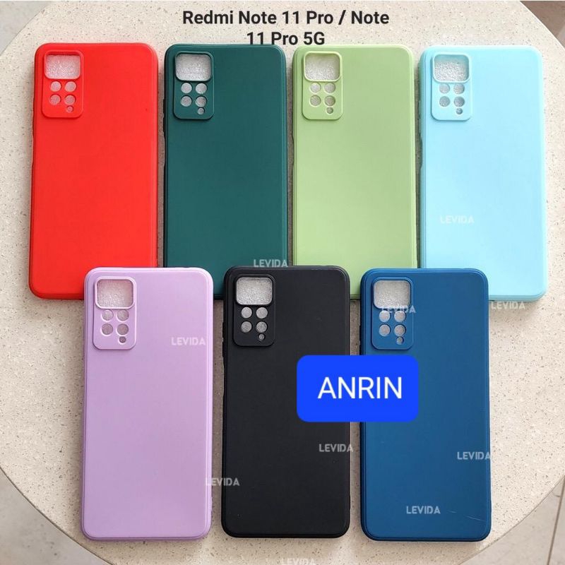 XIAOMI REDMINOTE 11 PRO CASE MACARON SQUARE ANTI DEBU CASING SOFTCASE SILIKON