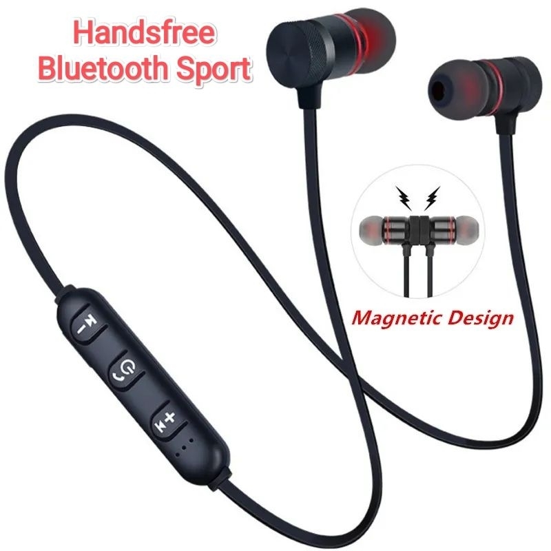 Handsfree Bluetooth Sport Magnetic