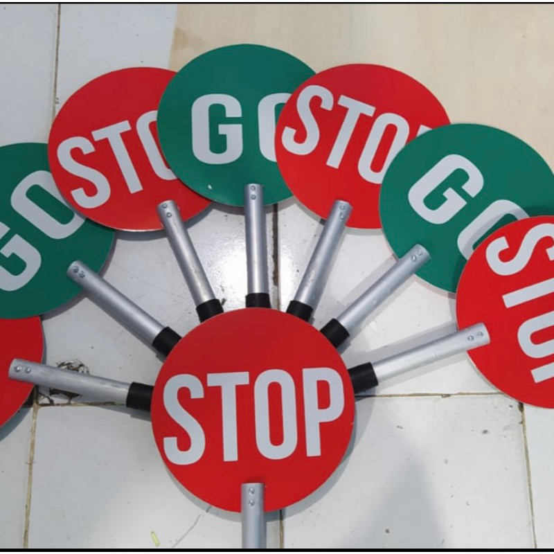 

Plang/Sign Stop - Go Petunjuk Lalu Lintas