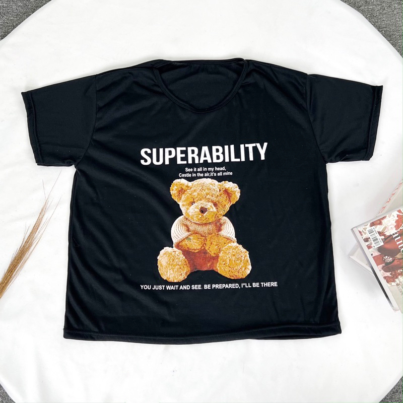 AFI - MC - Kaos Oversize Wanita Super Ability (LD 106, P 55)