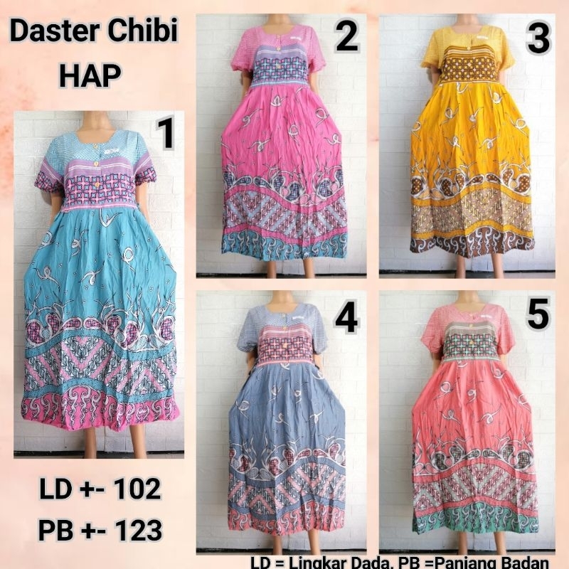 DASTER CHIBI LENGAN HAP LD 100-102CM ADEM BUSUI FRIENDLY BLKR + BGHT