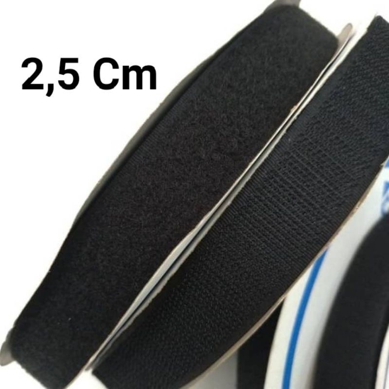1 Meter  Velcro Perepet Perekat Magic Tape 2,5 Perekat Tas Perekat Sepatu dan sebagai nya