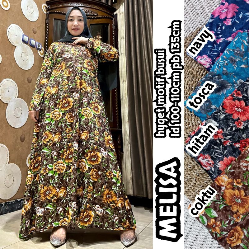 [Fashion Muslim] GAMIS HYGET PART 1 terbaru | busui | murah meriah | jumbo | motif