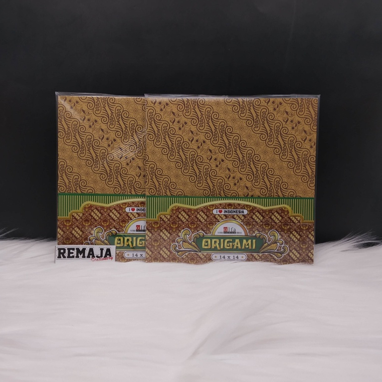 

Origami motif / Kertas Lipat 14*14 isi 20lembar
