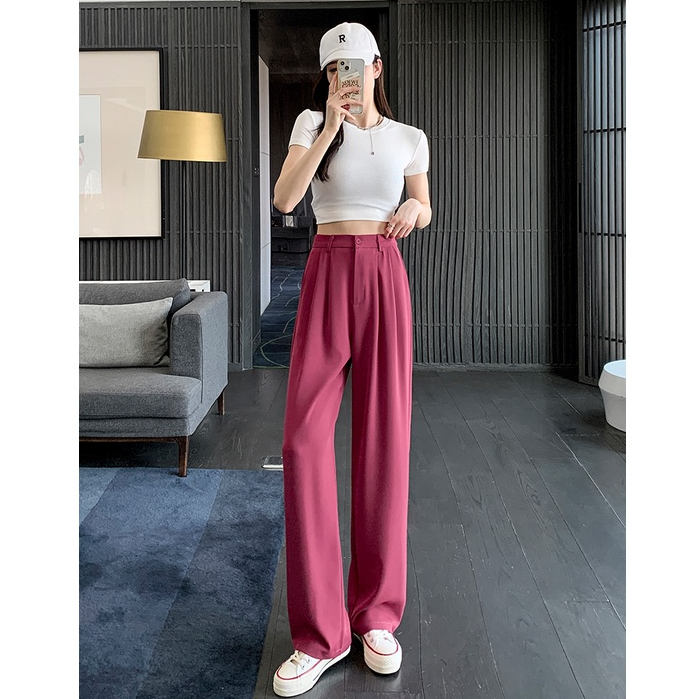 Highwaist Kulot Loose Wanita Kekinian / Celana Panjang Setelan Wanita Korea Style