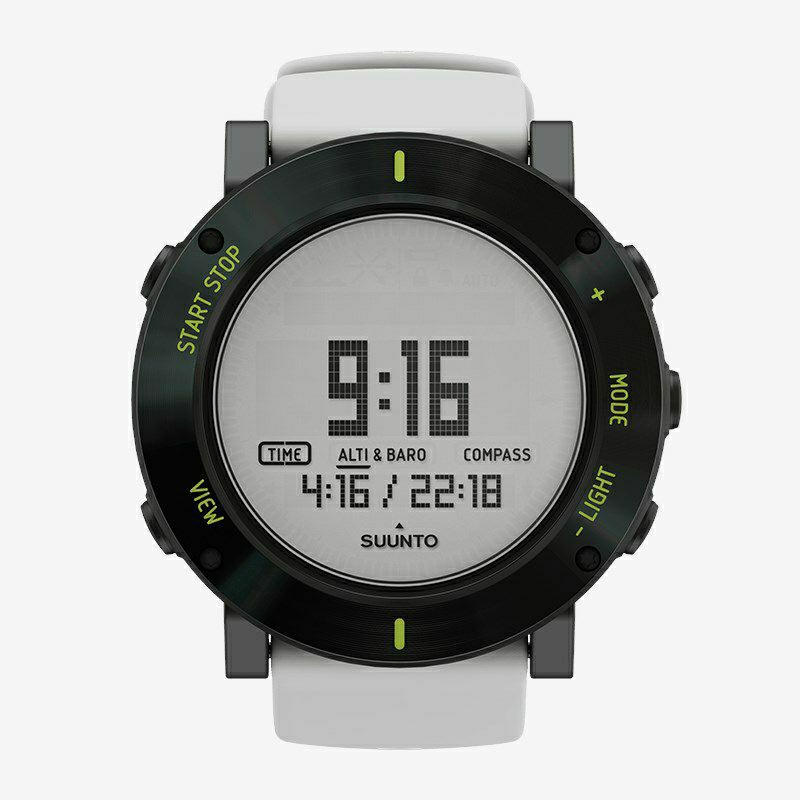 SUUNTO CORE WHITE CRUS ALTI BARO COMPAS JAM TANGAN PRIA ORIGINAL