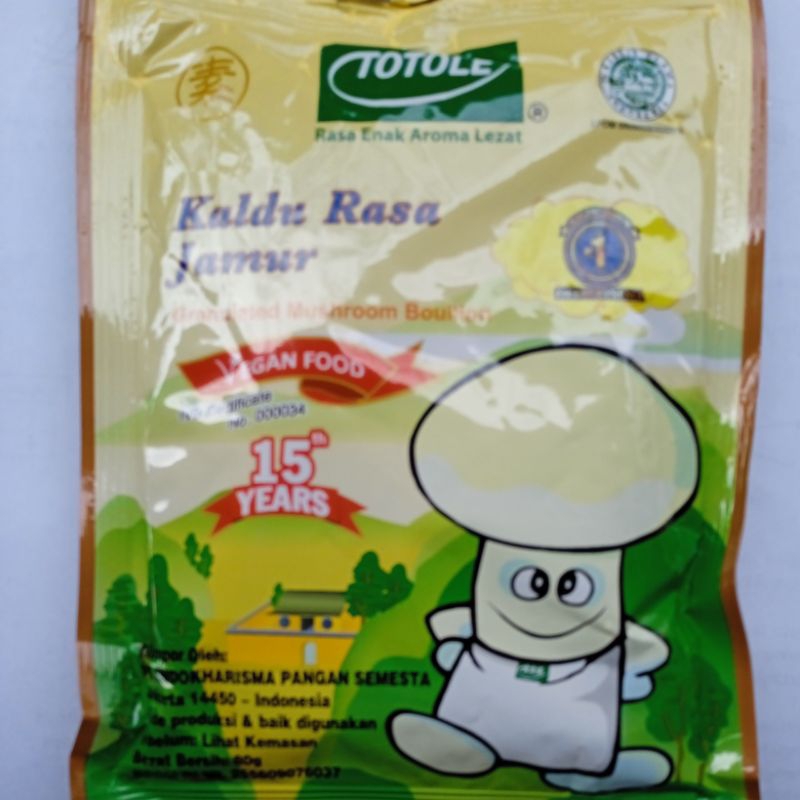 

Totole Kaldu Jamur 80 gram(exp.2026)