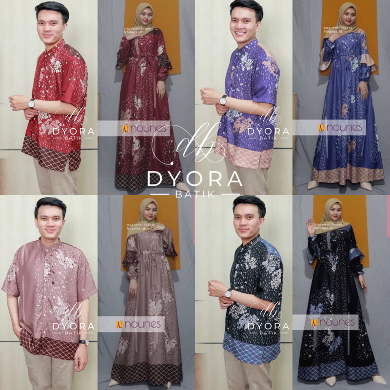 Koko Maxmara Rintik M/L/XL/XXL Koko Raya Couple Keluarga Couple Kondangan Muslim