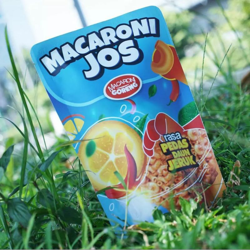 

macaroni jos pedas daun jeruk 100gr
