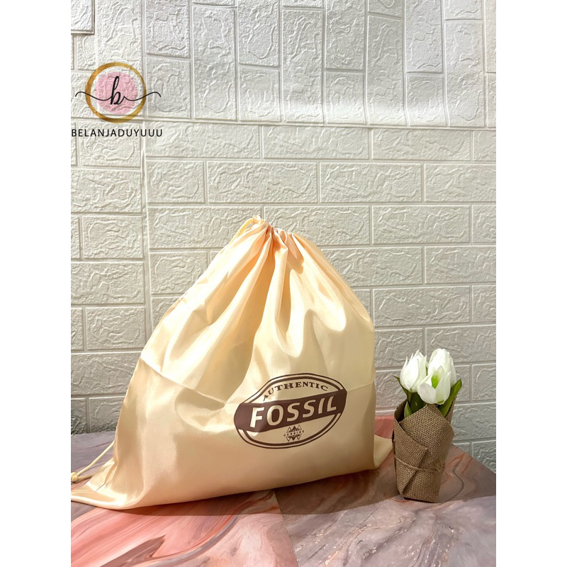 New Dustbag Fossil Bahan Satin - Dustbag TAS Fossil (Db Pengganti)