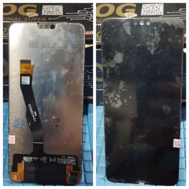 LCD TOUCHSCREEN HONOR 8X SMALL GLASS ORIGINAL