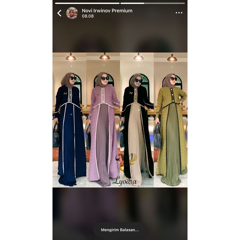 Gamis Mewah Lyodra Ambigu Irwinov
